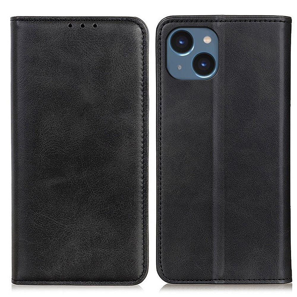 For iPhone 15 Plus Split Leather Wallet Case Anti-Scratch Full Protection Stand Cell Phone Cover For iPhone 15 Plus Split Leather Wallet Case Anti-Scratch Full Protection Stand Cell Phone Cover